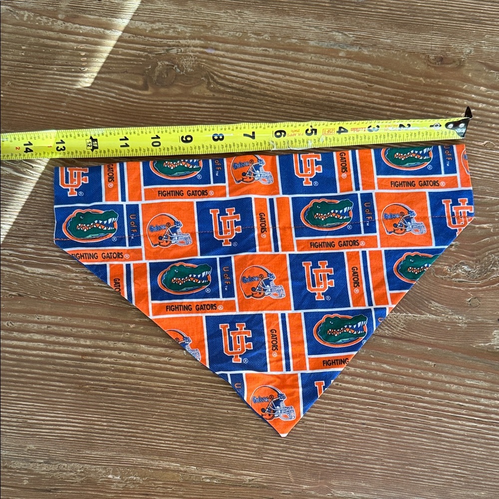 University of Florida Gators Dog Bandana in Orange and Blue
